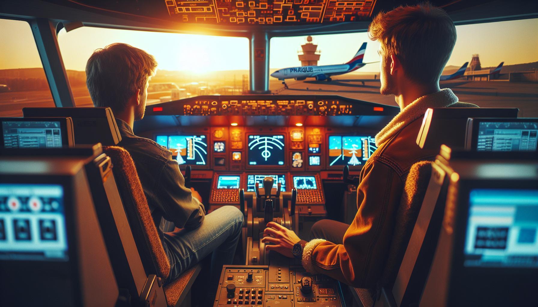 Letecký simulátor Praha: Nejlepší místa pro realistický zážitek