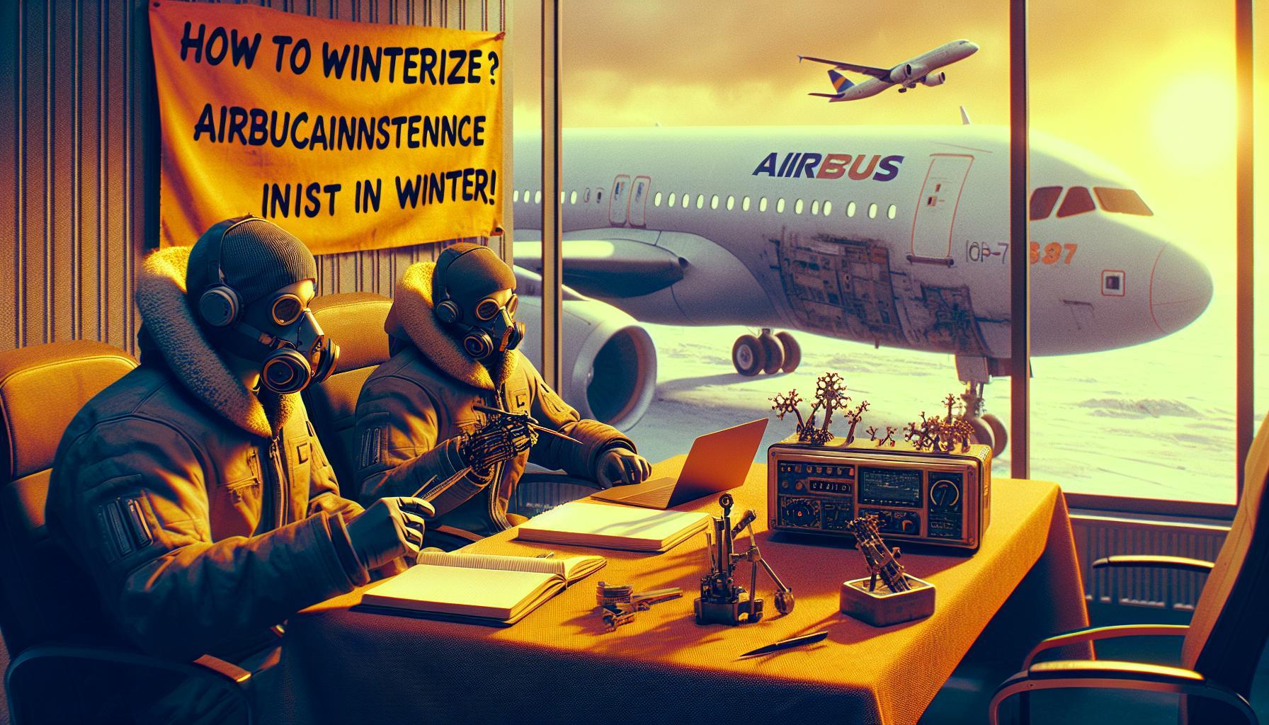 Jak přezimovat Airbus? Údržba Letadel v Zimním Období!