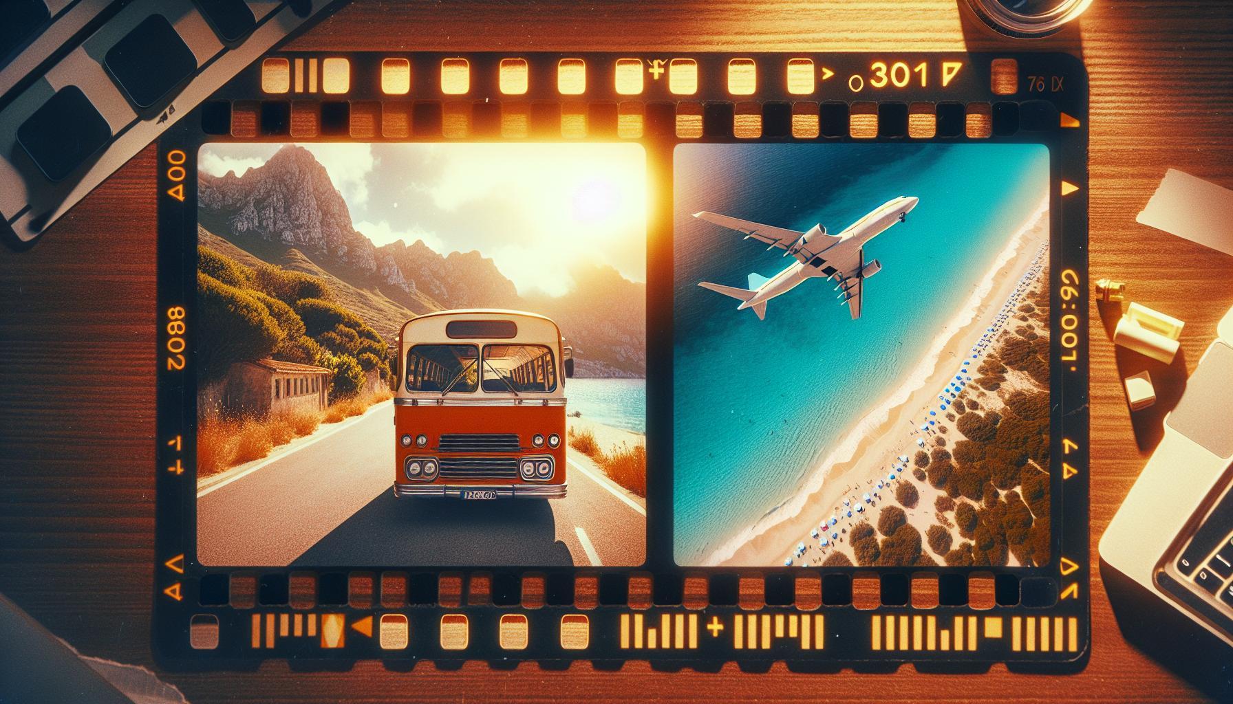 Autobusem či letadlem k moři: Která cesta je pro vás lepší?