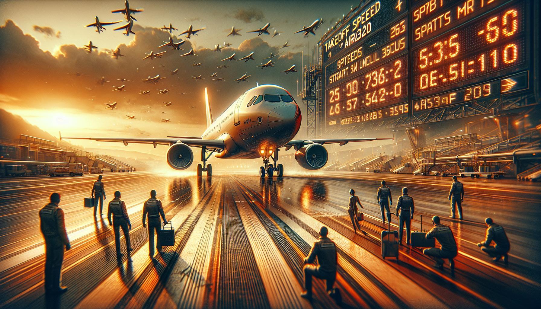 Vzletová rychlost Airbus A320: Startovní Čísla, Která Ohromí!