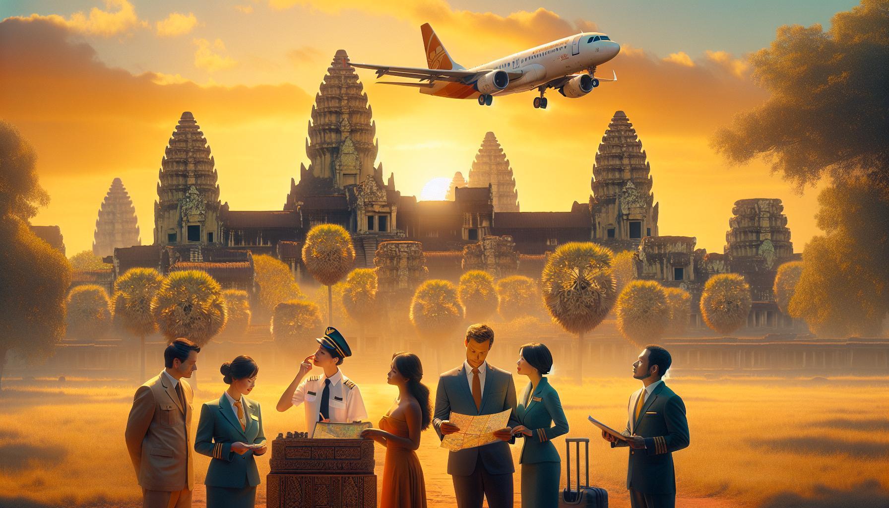 Letenky do Angkor Wat: Objevte skryté poklady Kambodže levně