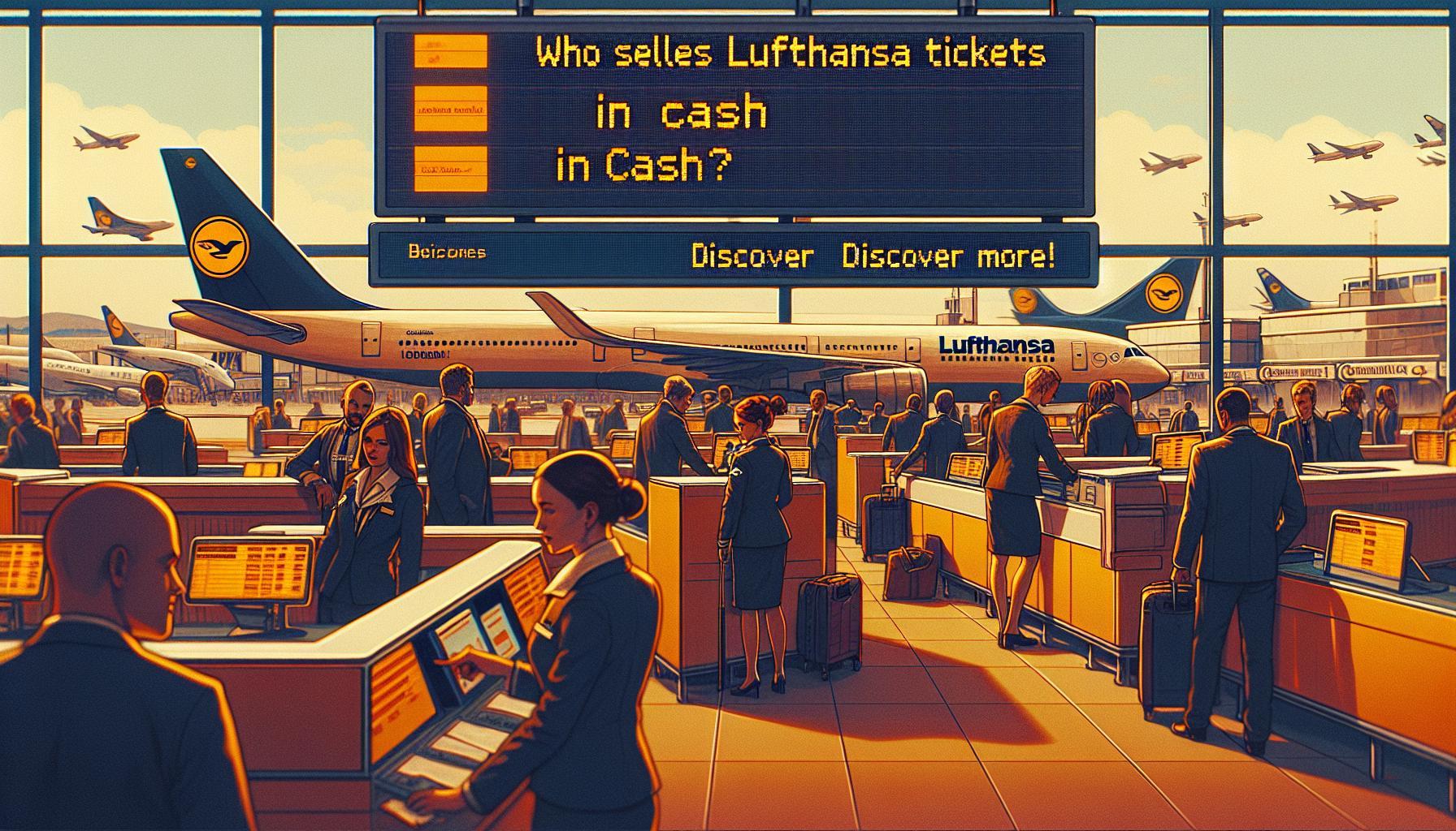 Kdo prodává letenky pro Lufthansu v hotovosti? Zjistěte více!