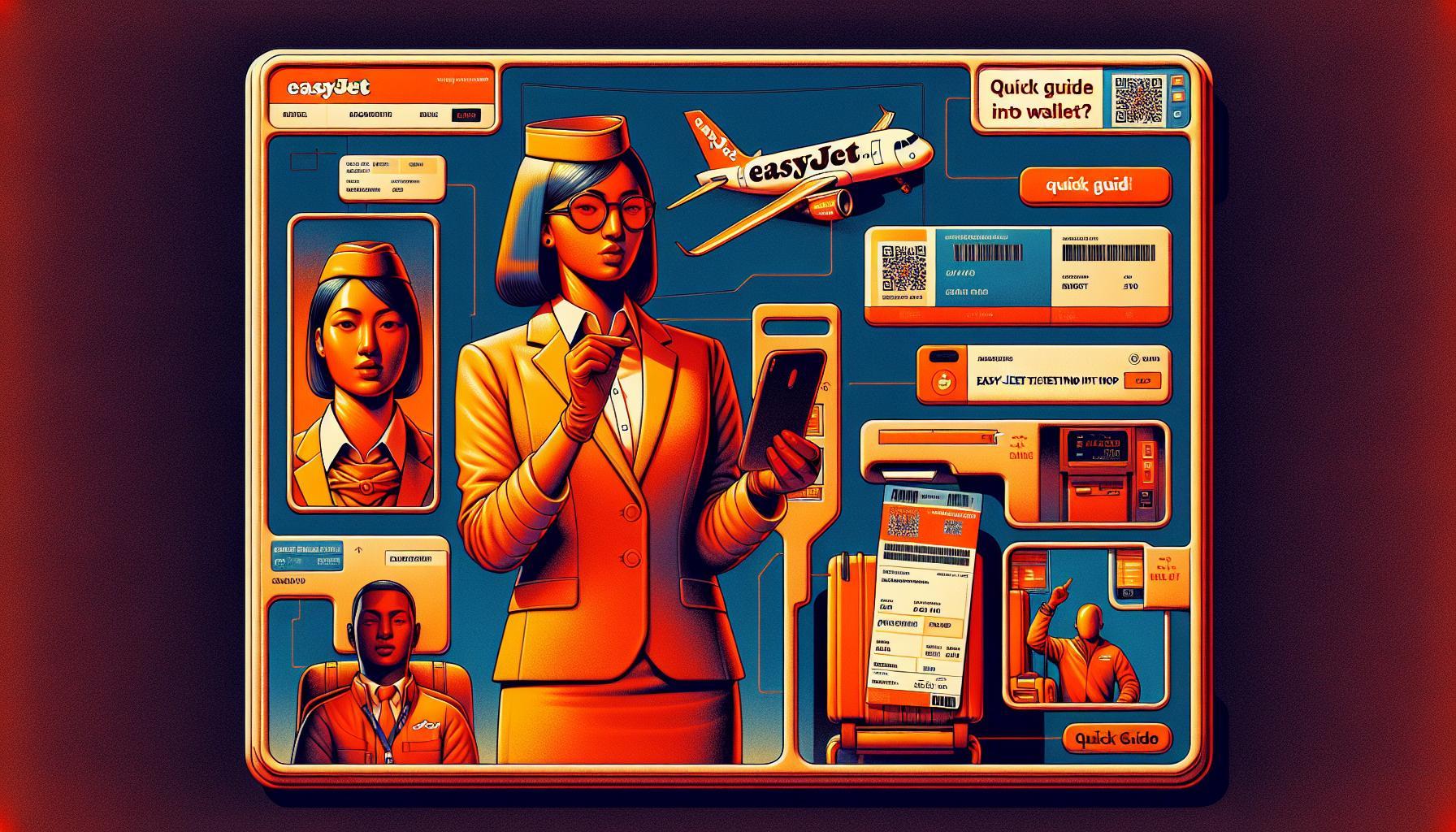 Jak dostat letenku EasyJet do Wallet? Rychlý Návod