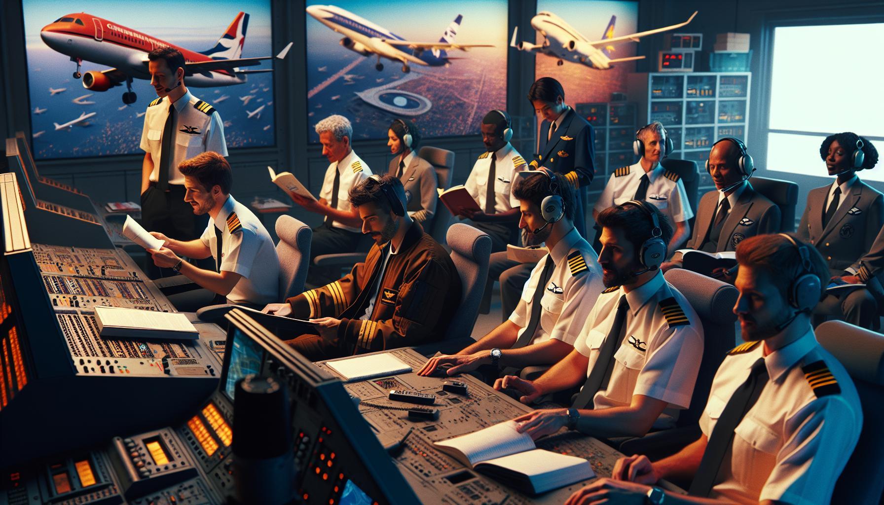 Hodnosti civilních pilotů? Kariérní postup ve světě civilního létání