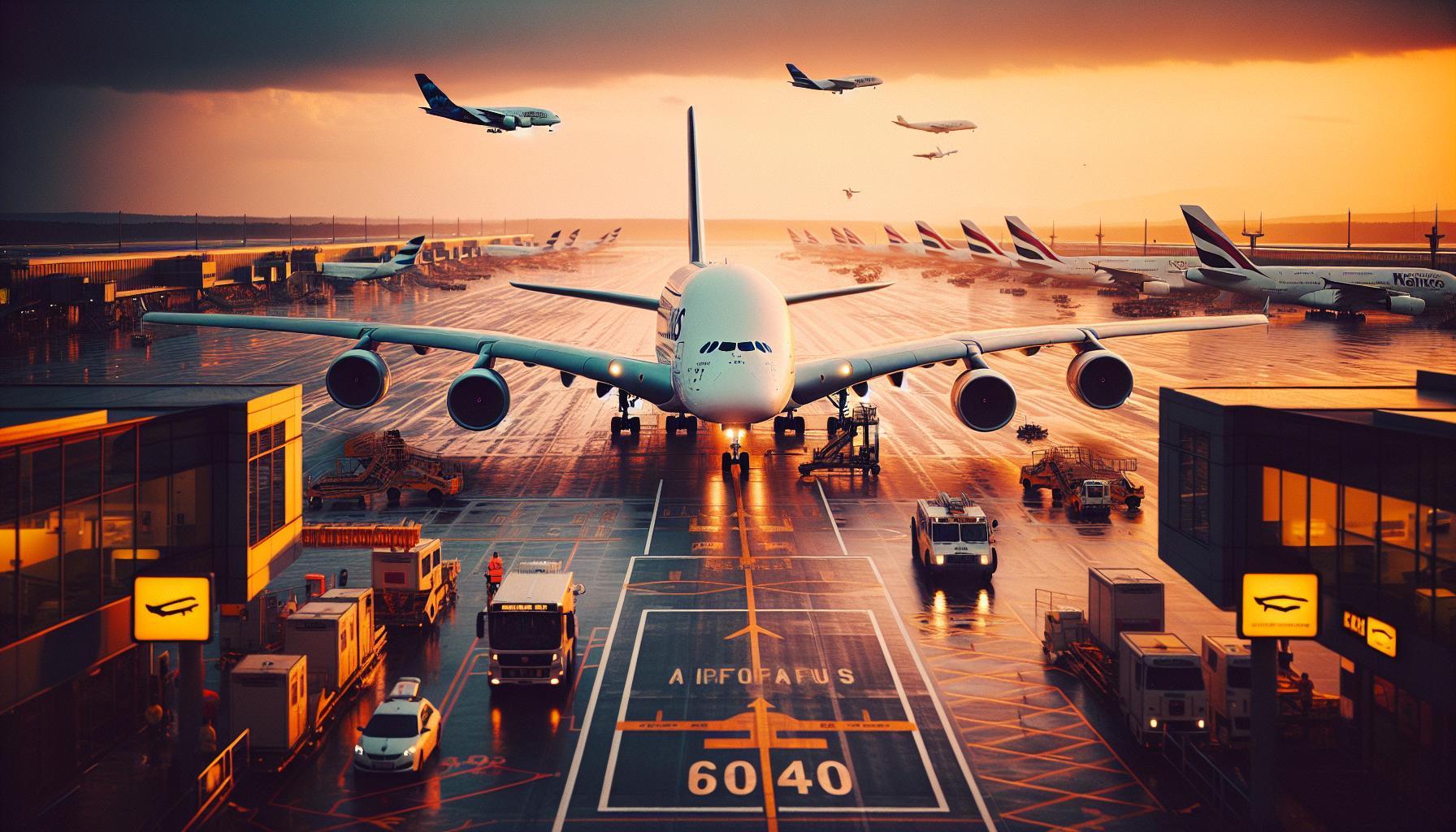 Kde přistává Airbus A380? Největší Letiště Světa!