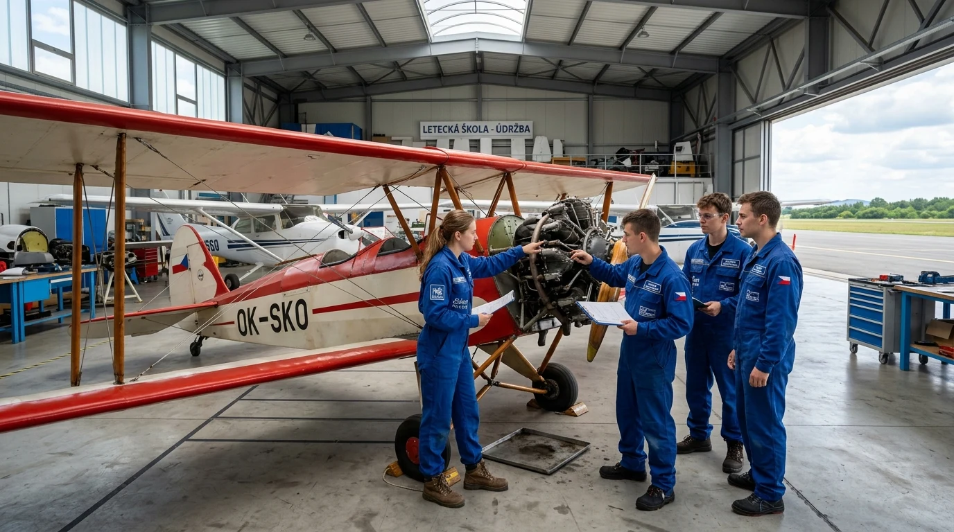 Střední škola letecká Pardubice: Obory, pilotní výcvik, podmínky přijetí a uplatnění | FlyIPilot 5 Střední škola letecká Pardubice: Obory, pilotní výcvik, podmínky přijetí a uplatnění | FlyIPilot