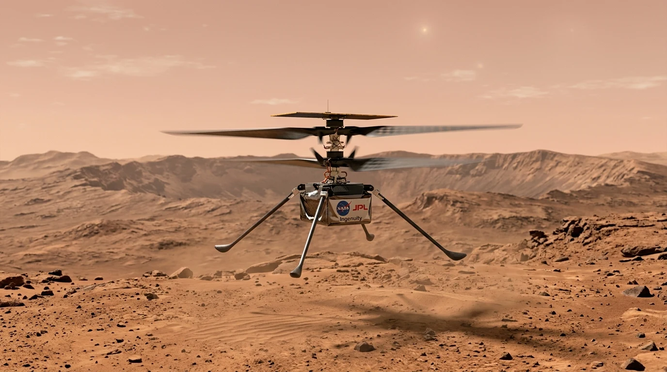 5 fascinujících věcí o Marsu a létání v jeho atmosféře: Vrtulník Ingenuity a fyzika | FlyIPilot 3 5 fascinujících věcí o Marsu a létání v jeho atmosféře: Vrtulník Ingenuity a fyzika | FlyIPilot