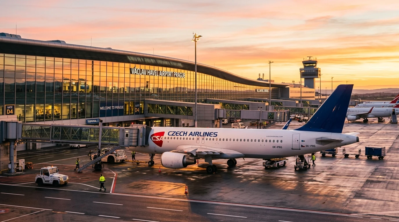 Letiště Praha (PRG): Kompletní průvodce odlety, terminály a parkováním | FlyIPilot 22 Letiště Praha (PRG): Kompletní průvodce odlety, terminály a parkováním | FlyIPilot